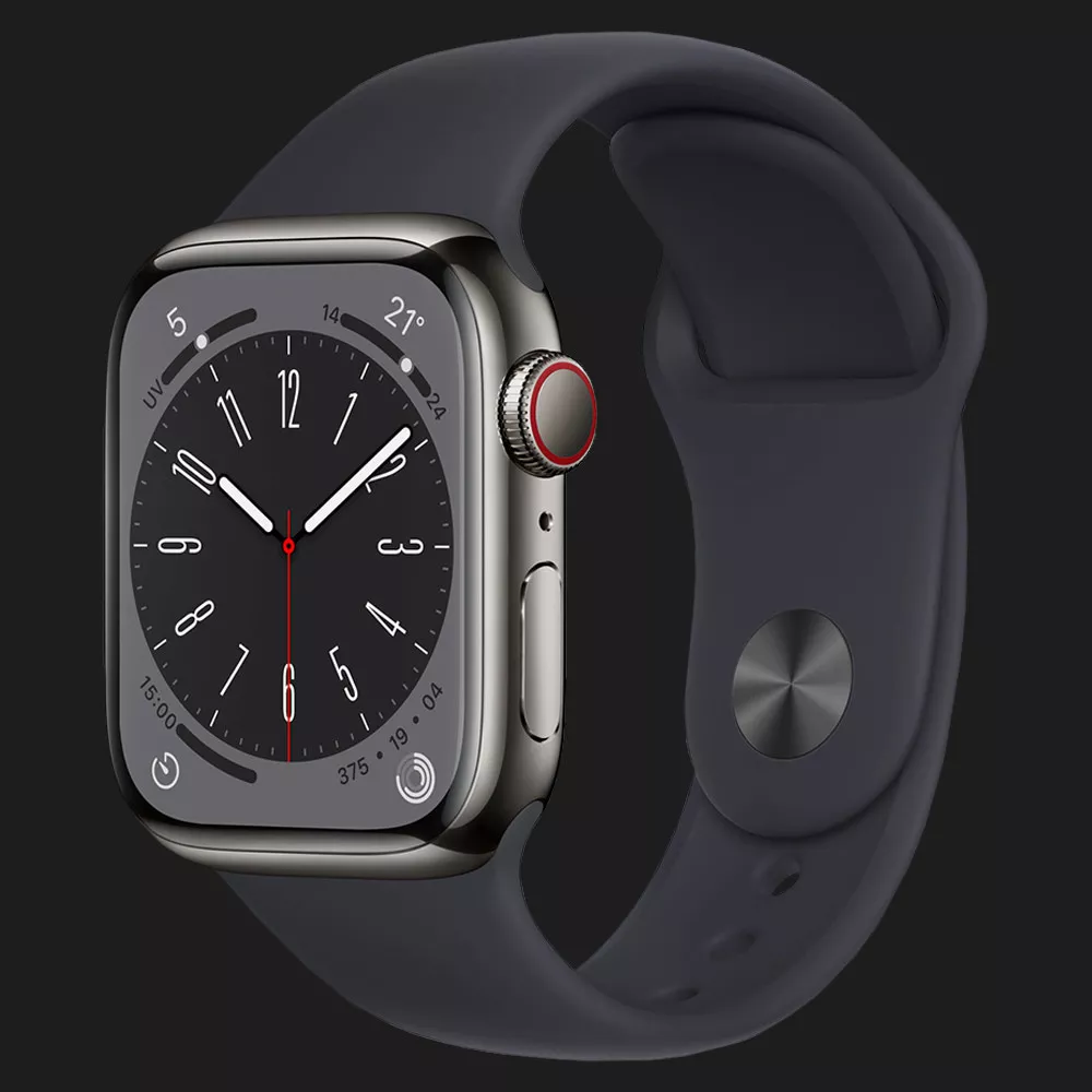 Купити Apple Watch Series 8 45mm GPS + Cellular, Graphite